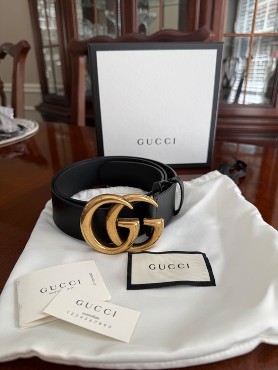 Gucci GG Marmont Wide Belt Size 90 main image 6